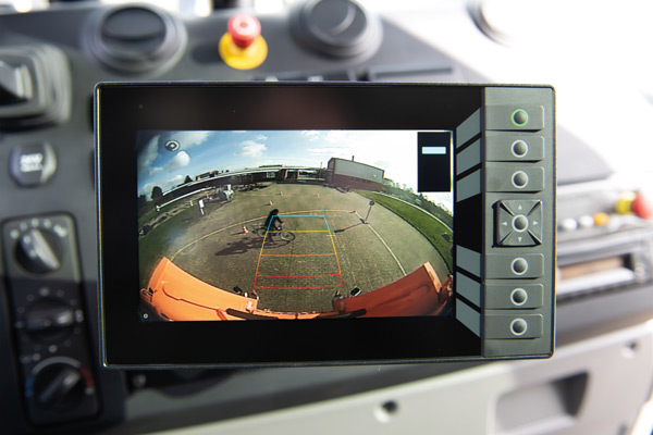 Dank dem ViSy-Prinzip können Sie das Rückwärtsfahren mit Nutzfahrzeugen sicher gestalten.