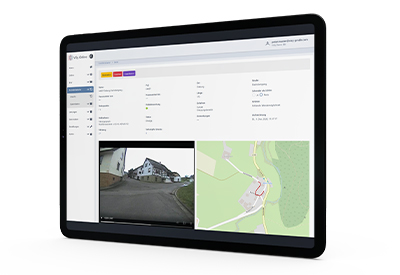 Entsorgungsfahrzeuge, die mit einem Fahrassistenzsystem von ViSy ausgestattet sind, warnen den Fahrer frühzeitig vor Gefahren und können dank der automatischen Notstopp-Funktion sogar aktiv in Fahrgeschehen eingreifen.